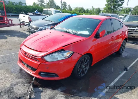 2016 Dodge Dart Se from USA, damaged, VIN 1C3CDFAA3GD684657